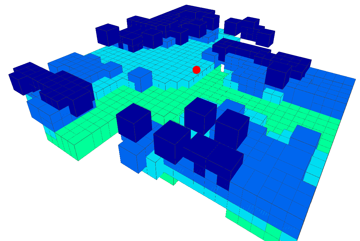 Voxel map generated by ECO